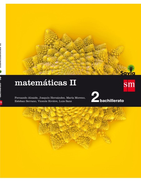 matematicas II 2º bach aplicadas ciencias y tecnologia savia 2016